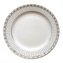 Alina Silver Ceramic Charger for Rent