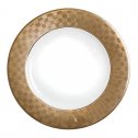 Villere Gold Ceramic Charger for Rent