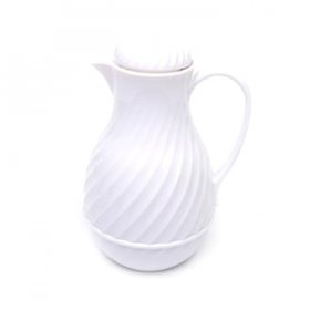 White Thermal Coffee Server (44 oz) for Rent