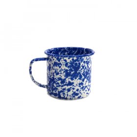 Blue Speckled Tin Mug for Rent