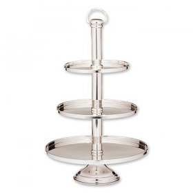 Pastry 3 Tier Mod Edge Stand 23" Tall for Rent