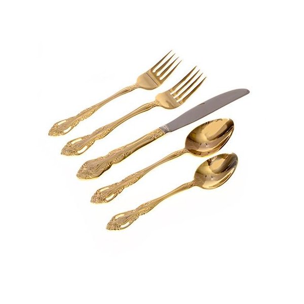 Brushed Arezzo Flatware for Rent