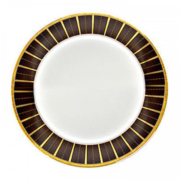 Brown Tiffany Ceramic Charger for Rent