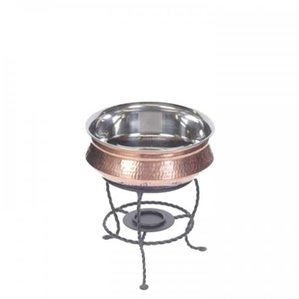 Round Copper Chafer for Rent