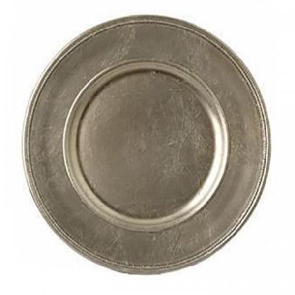 Platinum  Acrylic Charger for Rent