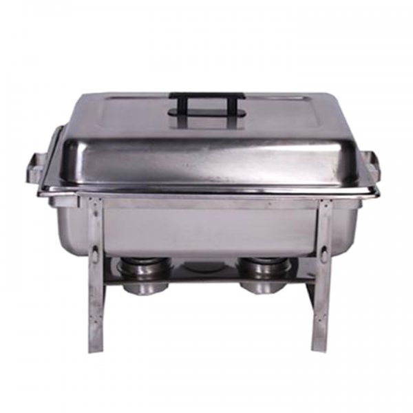Stainless Chafer Rectangle (8 qt) for Rent