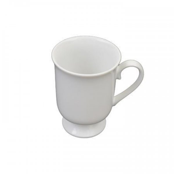 White Footed Mug (9 oz) for Rent