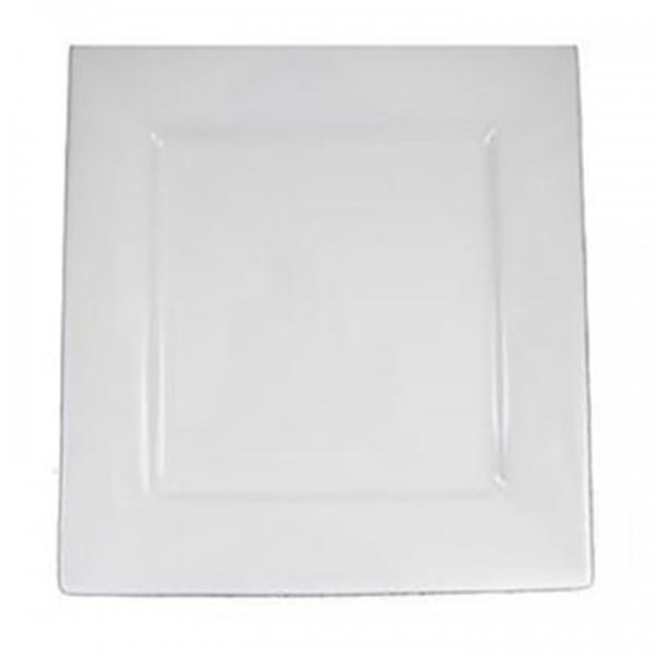 White Square Charger for Rent