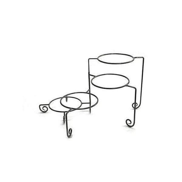 Wrought Iron Plate Stand 4 Tier for Rent