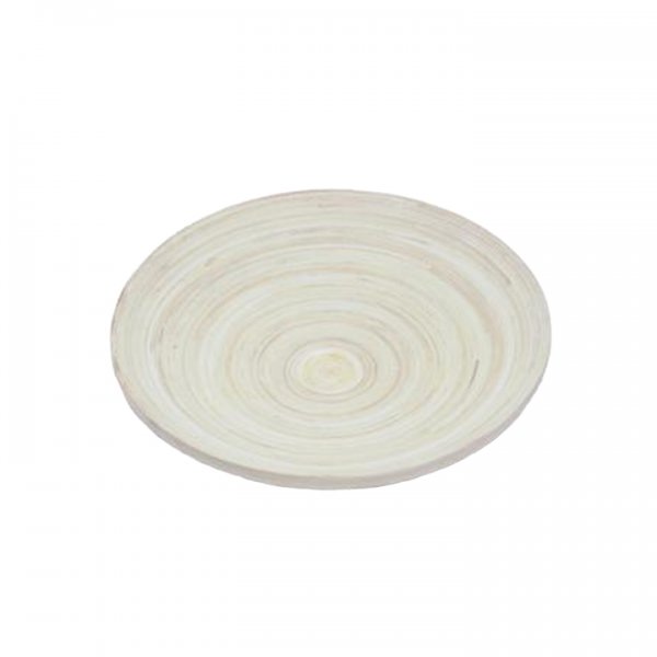Bamboo Tray 13.5" Round for Rent