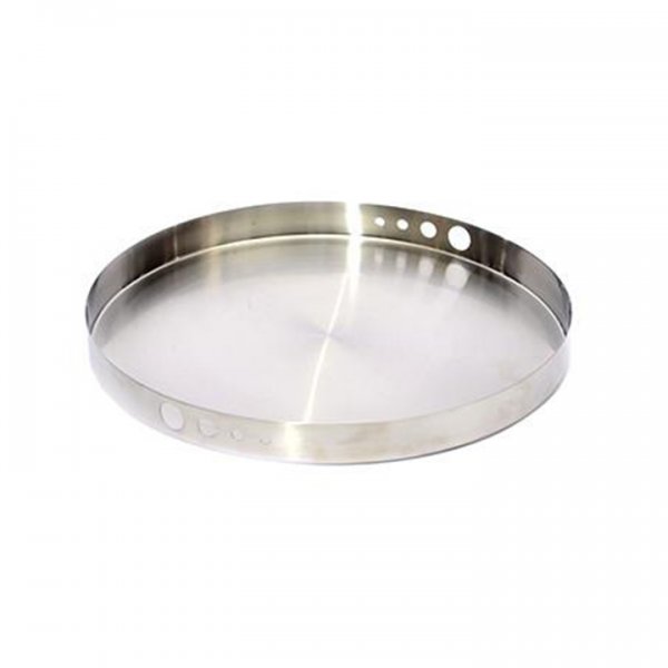 Mod Stainless Steel Hole Tray - 14" Round for Rent