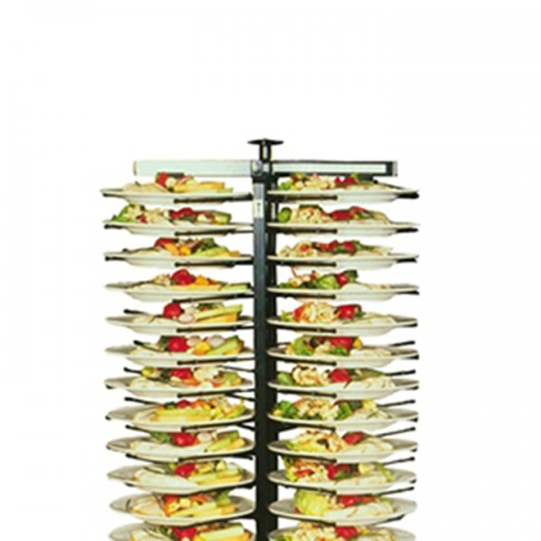 Jackstack loaded with plates